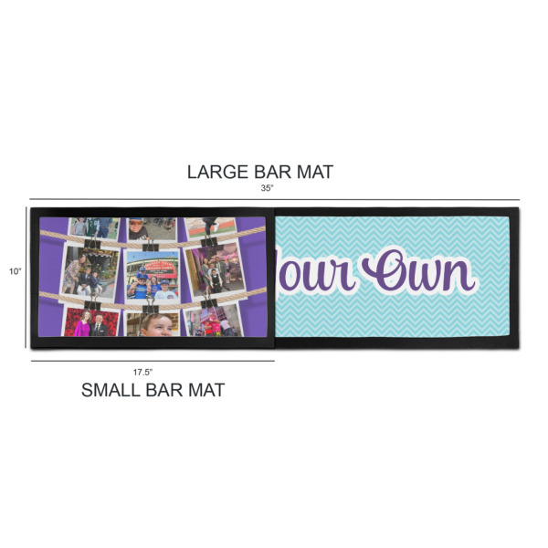 Custom Design - Bar Mats - Sizing Chart