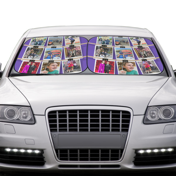 Custom Design - Car Sun Shades - IN CONTEXT