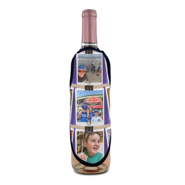 Custom Design - Wine Bottle Apron - IN CONTEXT