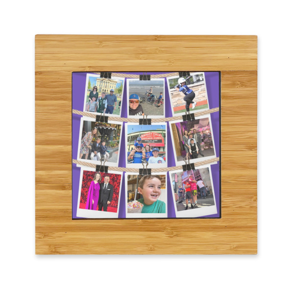 Custom Design Your Own Bamboo Trivet with Ceramic Tile Insert