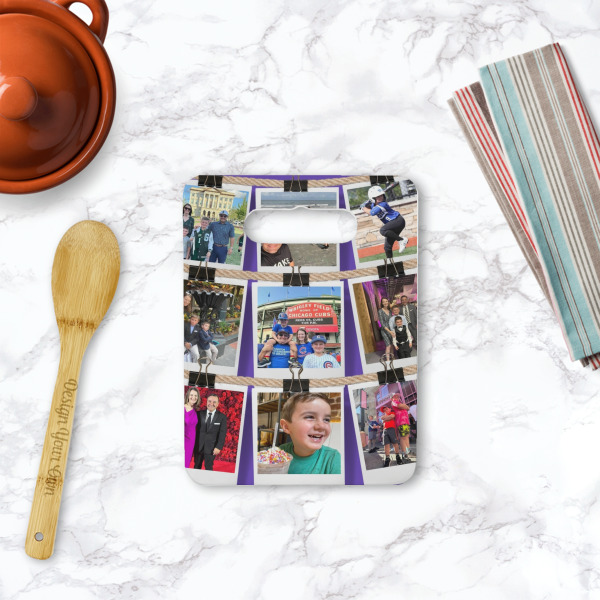 Custom Design - Rectangle Trivet with Handle - LIFESTYLE