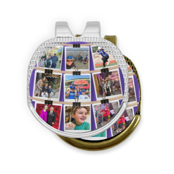 Custom Design - Golf Ball Marker Hat Clip - PARENT/MAIN