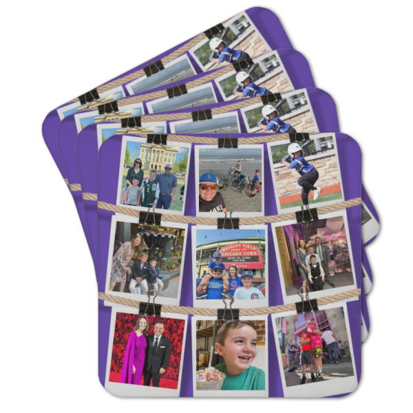 Custom Design Your Own Cork Coaster - Set of 4