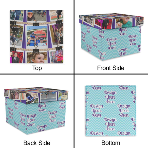 Custom Design - Gift Boxes with Lid - Canvas Wrapped - Medium - Approval