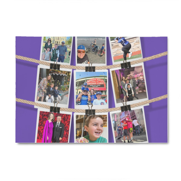 Custom Design Your Own Indoor Area Rug - 4' x 6'