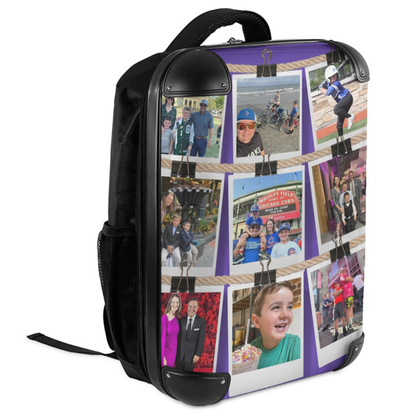 Custom Design - 18" Hard Shell Backpacks - ANGLED VIEW