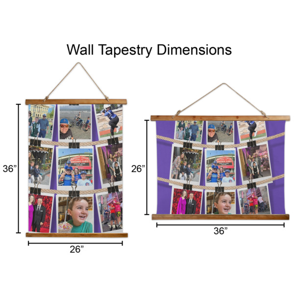 Custom Design - Wall Hanging Tapestries - Parent/Sizing