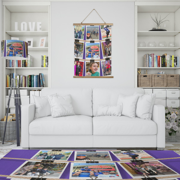 Custom Design - Wall Hanging Tapestry - Portrait - In Context
