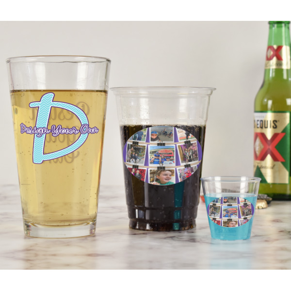 Custom Design - Pint Glass - Two Content - In Context