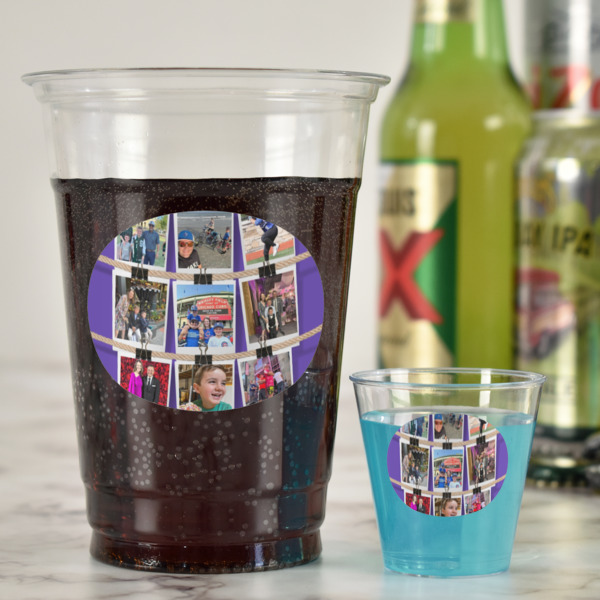 Custom Design - 16oz Party Cup & Plastic Shot Glass - In Context