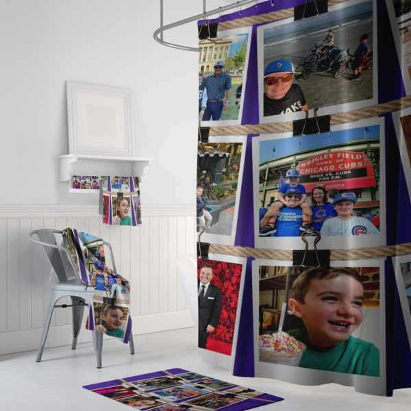 Custom Design - Bath Towel Sets - 3-Piece - In Context