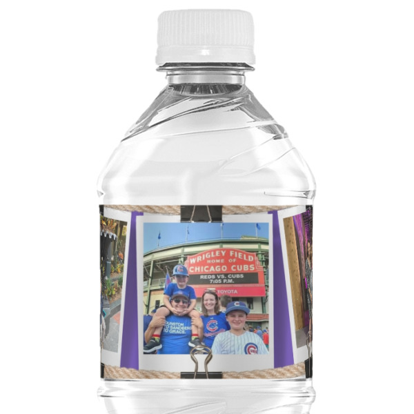 Custom Design - Water Bottle Label - Single Front