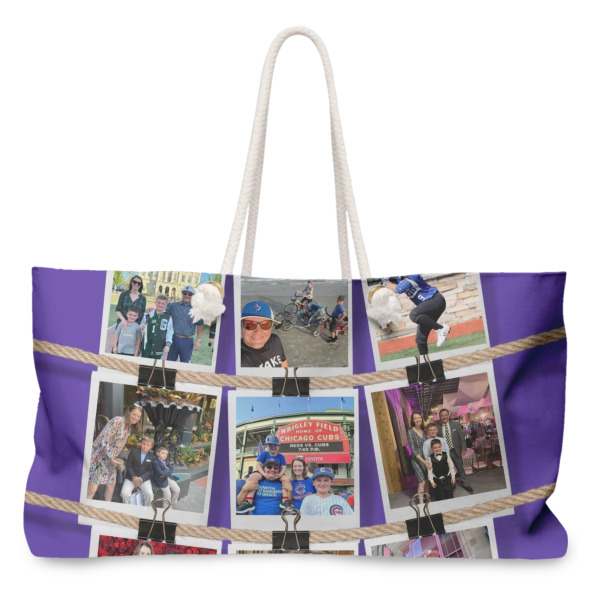 Custom Design Your Own Large Tote Bag with Rope Handles