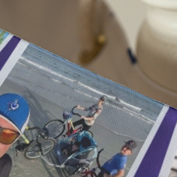 Custom Design - Large Rope Tote - Close Up View