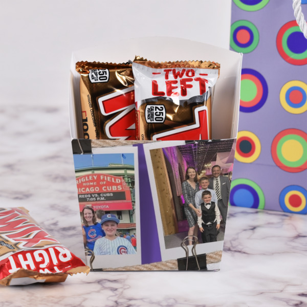 Custom Design - French Fry Favor Box - w/ Treats View