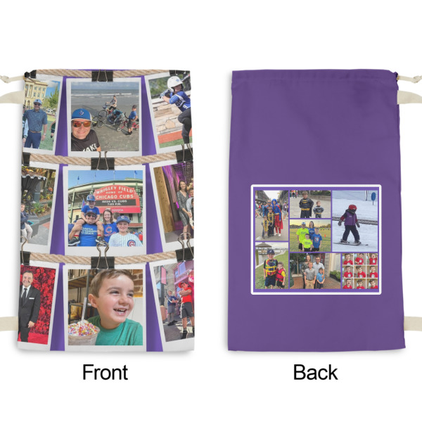 Custom Design - Small Laundry Bag - Front & Back View