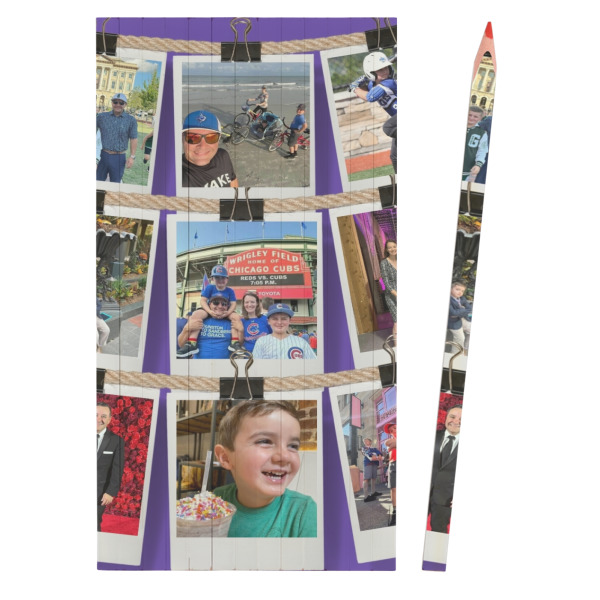 Custom Design - Colored Pencils - Front View