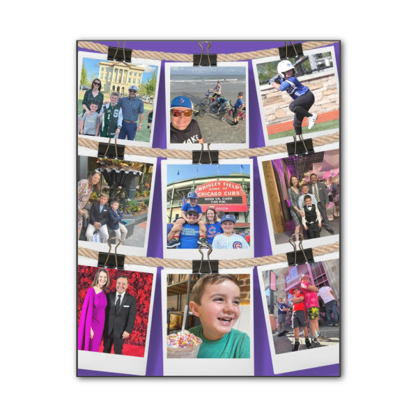 Custom Design Your Own Wood Print - 11" x 14"