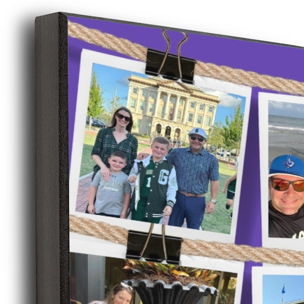 Custom Design - 11x14 Wood Print - Closeup