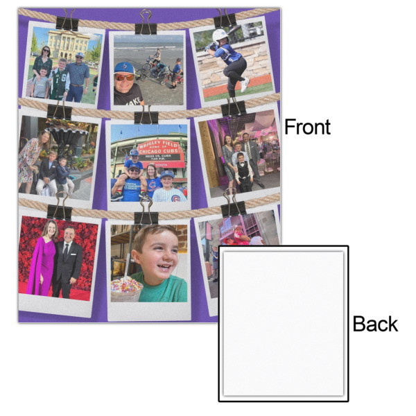 Custom Design - 20x24 - Matte Poster - Front & Back