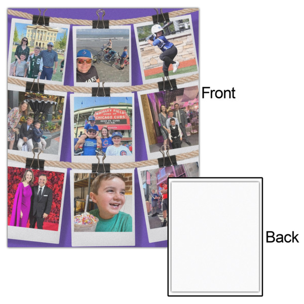 Custom Design - 16x20 - Matte Poster - Front & Back