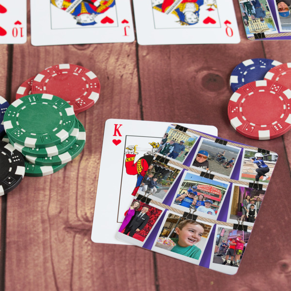 Custom Design - On Table with Poker Chips