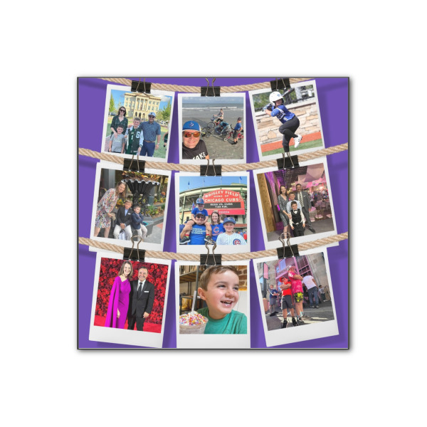 Custom Design Your Own Wood Print - 12" x 12"