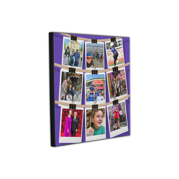 Custom Design - 12x12 Wood Print - Angle View