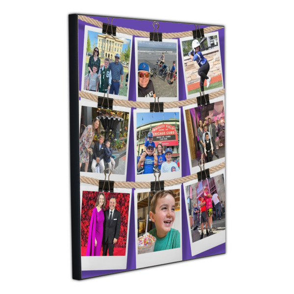 Custom Design - 20x24 Wood Print - Angle View