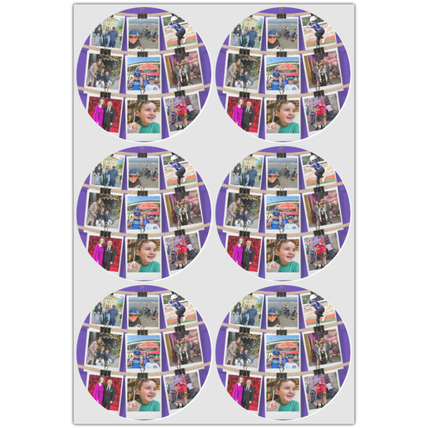 Custom Design - Icing Circle - Large - Set of 6