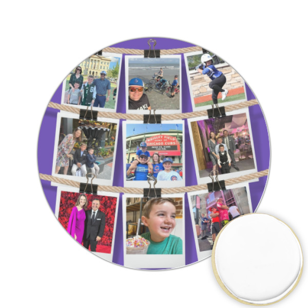 Custom Design Your Own Printed Cookie Topper - 2.15"