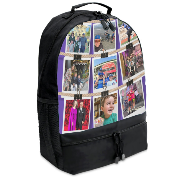 Custom Design Your Own Backpack - Black