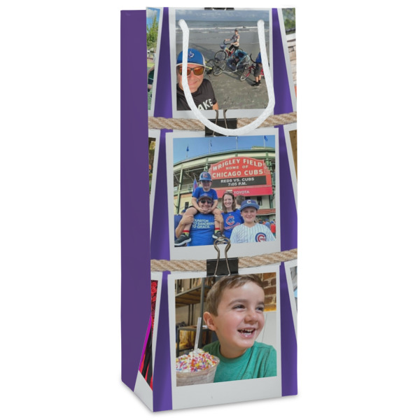 Custom Design Your Own Wine Gift Bags - Matte