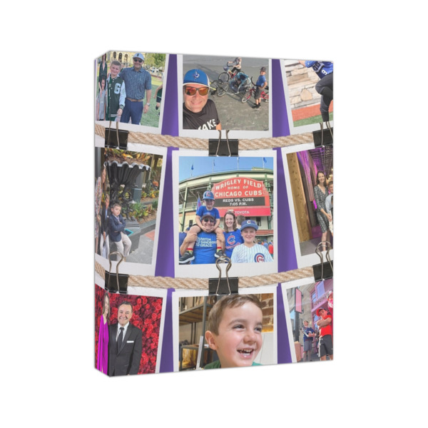 Custom Design - 8x10 - Canvas Print - Angled View