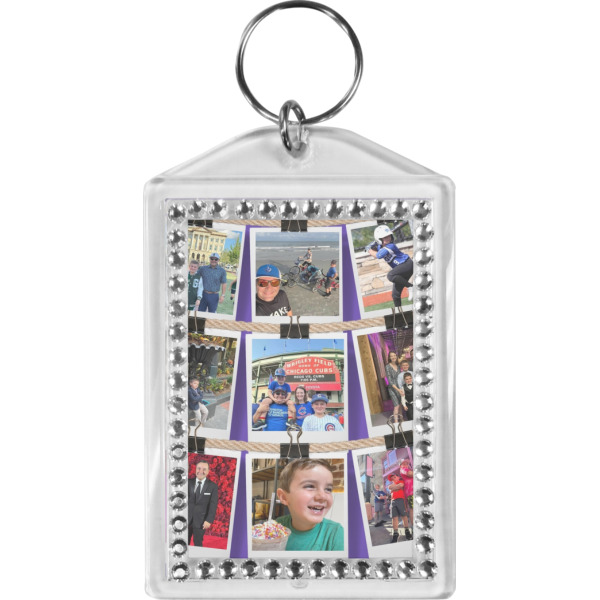 Custom Design Your Own Bling Keychain