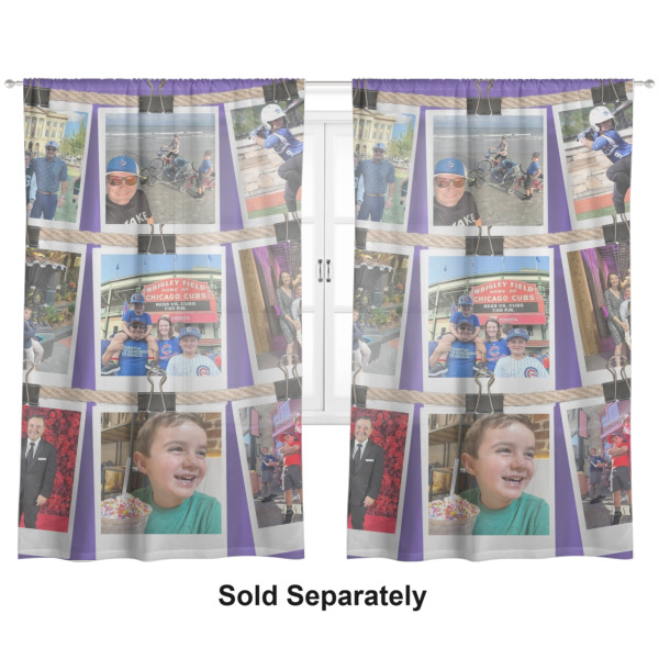 Custom Design - Sheer Curtains Double