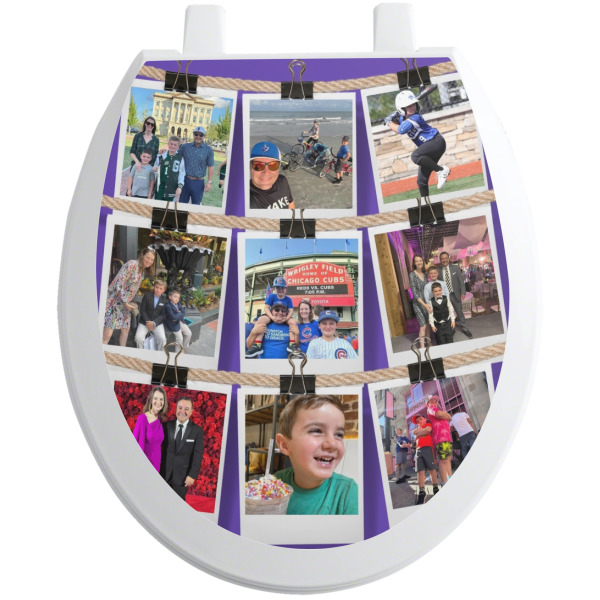 Custom Design Your Own Toilet Seat Decal