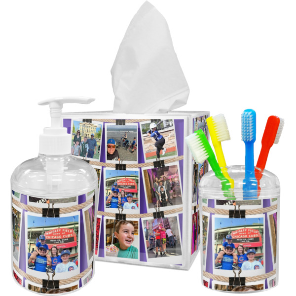 Custom Design Your Own Acrylic Bathroom Accessories Set