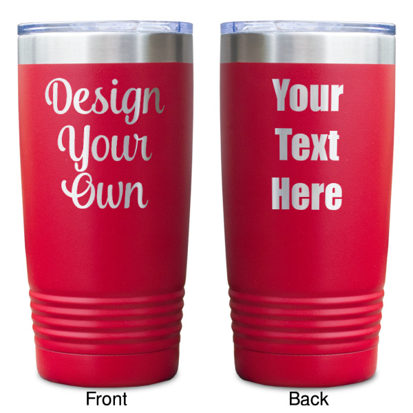 Custom Design - Red Polar Camel Tumbler - 20oz - Double Sided - Approval