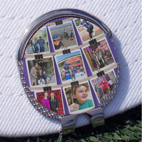 Custom Design Your Own Golf Ball Marker - Hat Clip