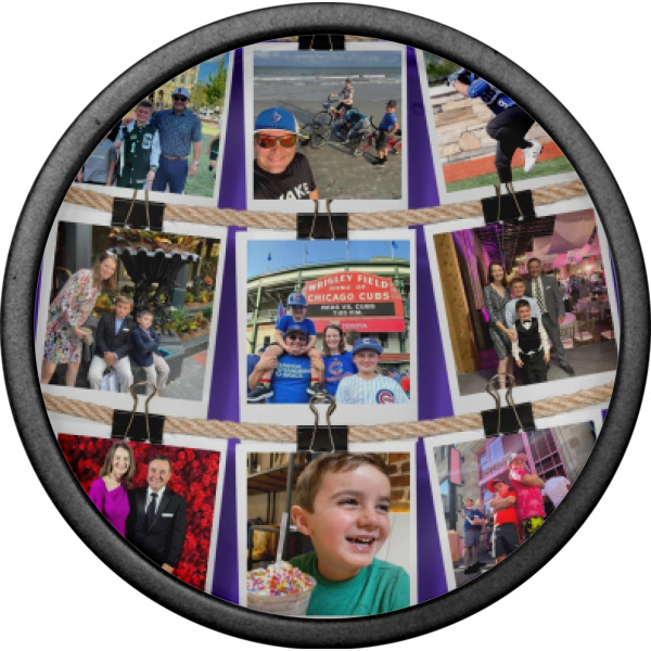 Custom Design - Cabinet Knob - Black - Front