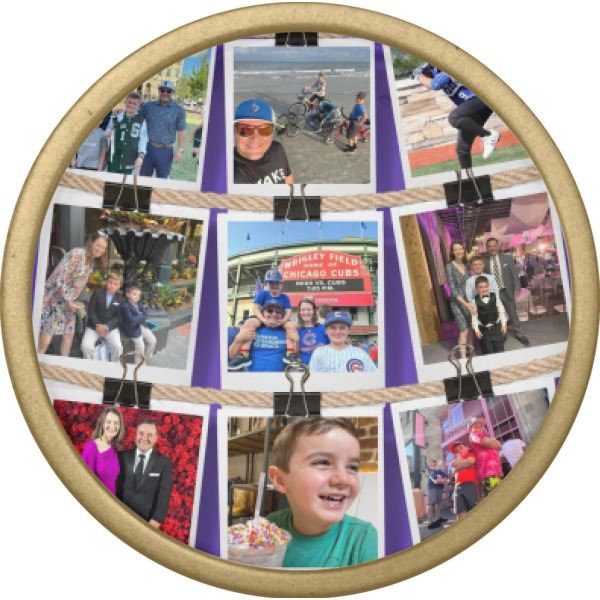 Custom Design - Cabinet Knob - Gold - Front