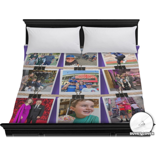 Custom Design Your Own Duvet Cover - King