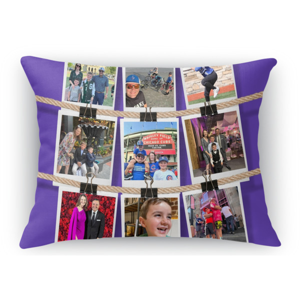 Custom Design Your Own Rectangular Throw Pillow Case