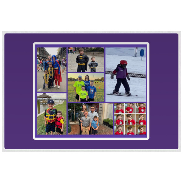 Custom Design - Laminated Placemat - Back