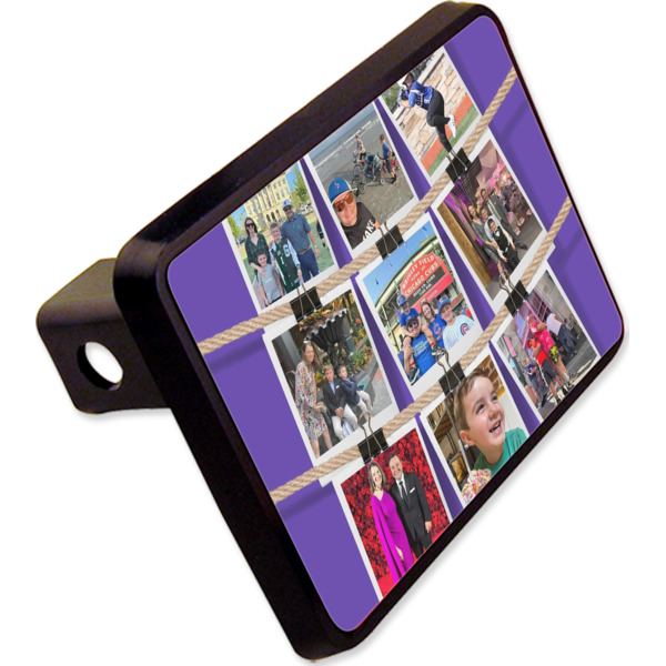 Custom Design Your Own Rectangular Trailer Hitch Cover - 2"