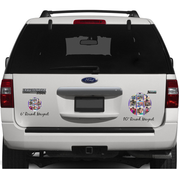 Custom Design - Personalized Car Magnets on Ford Explorer
