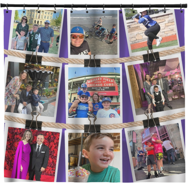 Custom Design - Shower Curtain - Custom Size - Front