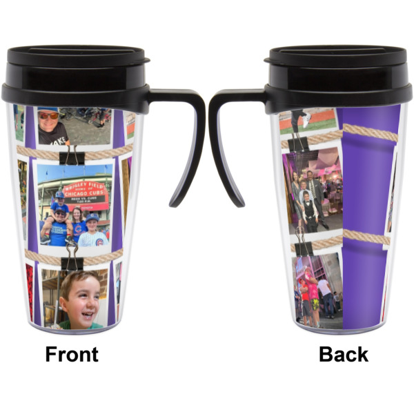Custom Design - Travel Mug with Black Handle - Approval