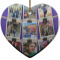 Design Your Own Heart Ceramic Ornament